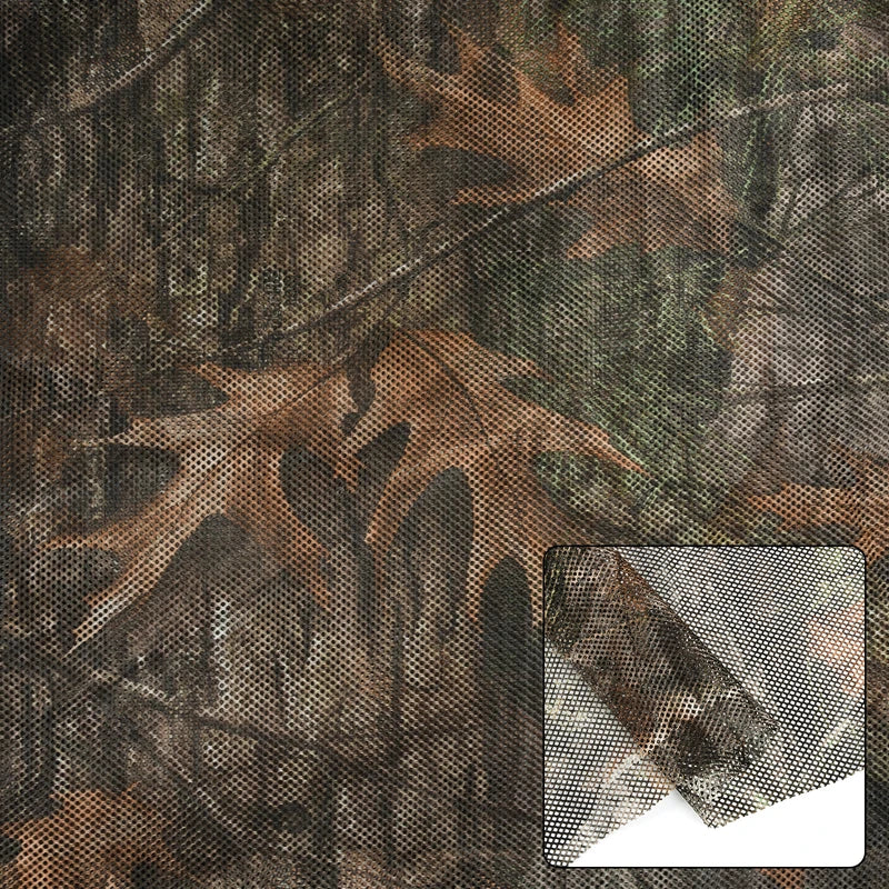 Maple Camouflage Nets Bulk Roll Mesh Cover Blind for Camping Hunting Decoration Sun Shade Outdoor Camo Netting Garden Awnings