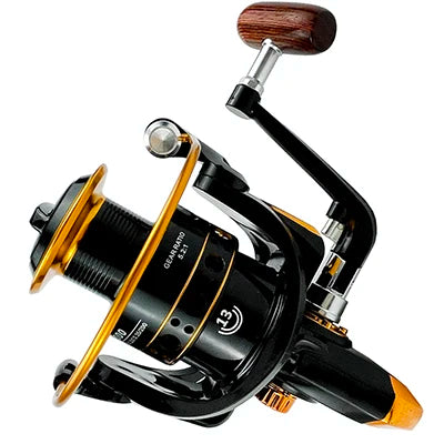 Spinning Reel 5.2:1 Gear Ratio 12+1BB 1000-7000 Saltwater Fishing Reel carretes de pesca para mar