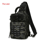 Tactical Camping Bag Backppack Chest Sling Outdoor FIshing Lure Rod Men Sports Handbags Shoulder Laser Molle Hunting Hiking Bags