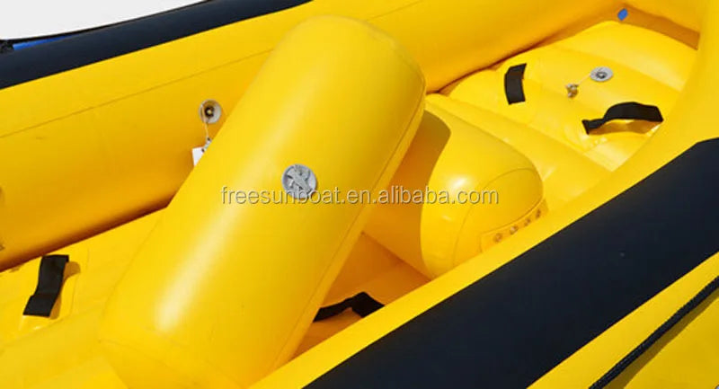 Inflatable Boat Lifeboat Life Raft Whitewater Rescue River Lake Rowing Boat With Motor Big Large High Quality Waterplay Crafts