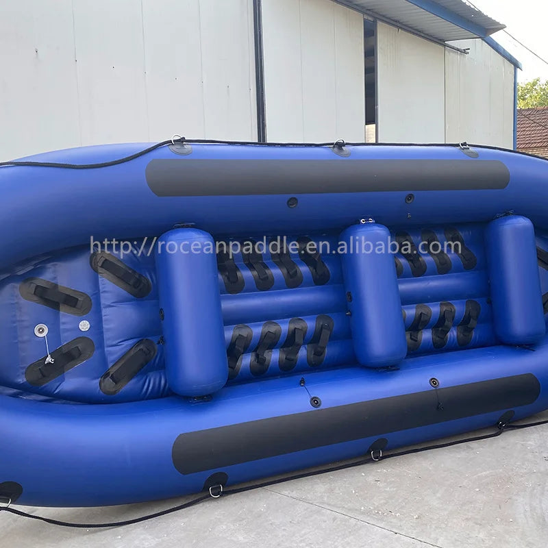 Inflatable rescue life boat fishing raft drifting Raft Floating Fishing Boat