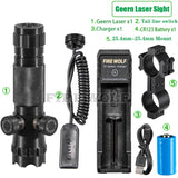 CX Laser Pointer Pen Green Laser Can Be Adjusted Up Down Left Right Infrared Set Sight Calibrator Hand-adjusted Laser Pointer