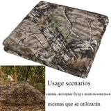 Camo Netting 59" W Camouflage Net Bulk Roll Mesh Cover Blind for Hunting Sun Shade Party Camping Outdoor Hunting Ground Blinds