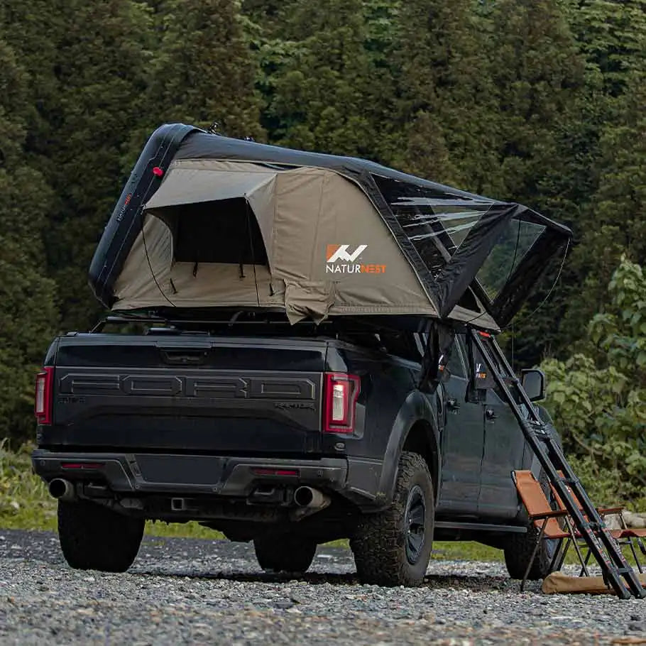 Rooftop Tent Hard Shell, Naturnest Rooftop Tent Roof Top Tent Camping Hardshell Rooftop Tents For Camping Overland Tent For Jeep