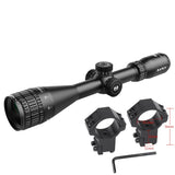 March HT4-16X44AOE Tactical Riflescope Spotting Rifle Scope Hunting Optical Collimator Airsoft Airgun Sight Red Green Cross