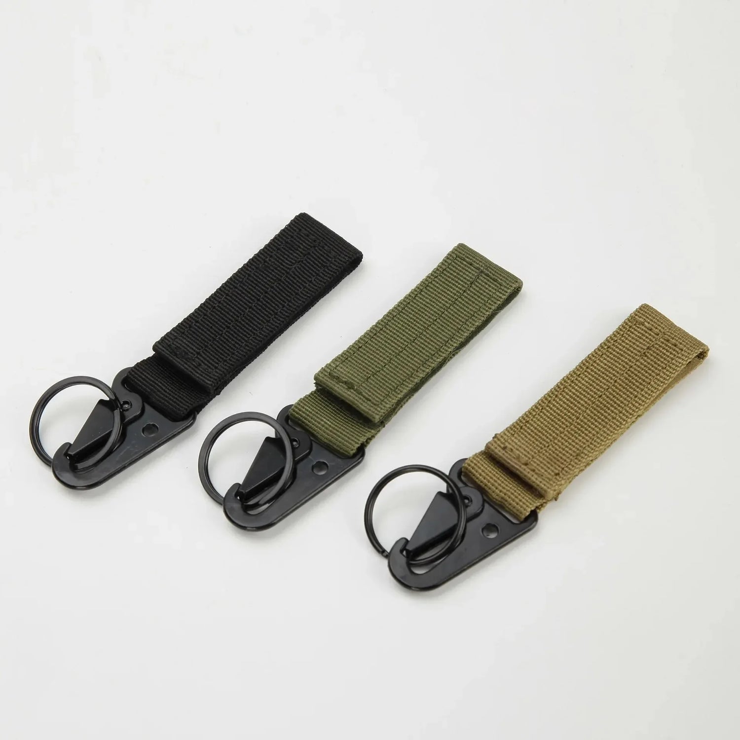 Outdoor Tactical Backpack Accessories Crochet Strap Buckles and Woven Strap Buckles 2 Pieces