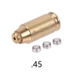 Tactical Red Laser Bore Sighter Boresighter 7MM 8MM .38 .45 .222 5.45x39 .303 7.62x39 7x57R 300WIN 6.5mm Bullet Snap Caps