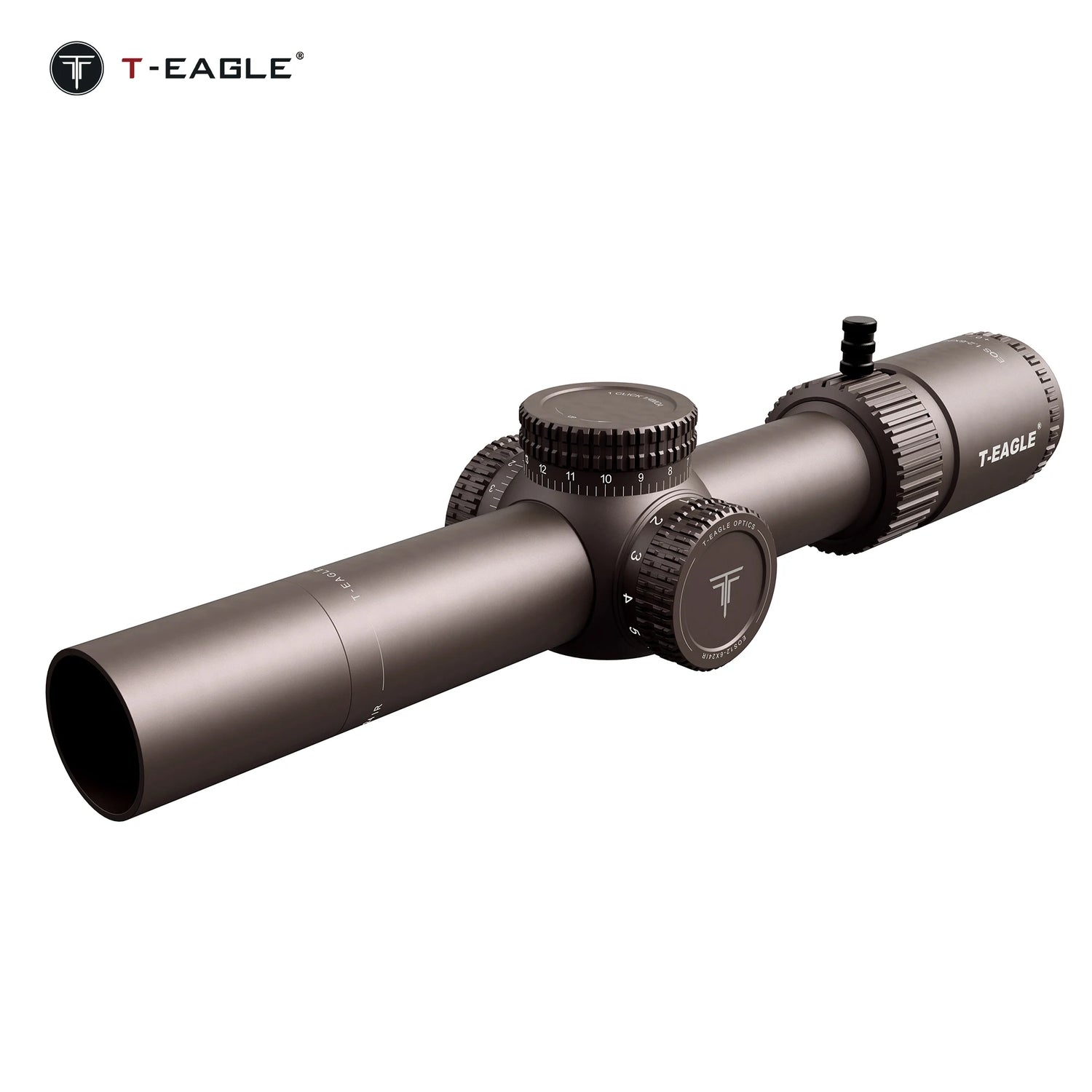 T-EAGLE EOS 1.2-6 X24 IR Tactical Riflescope Spotting Scope for Rifle Hunting Optical Collimator Air Gun Sight Red Green Light