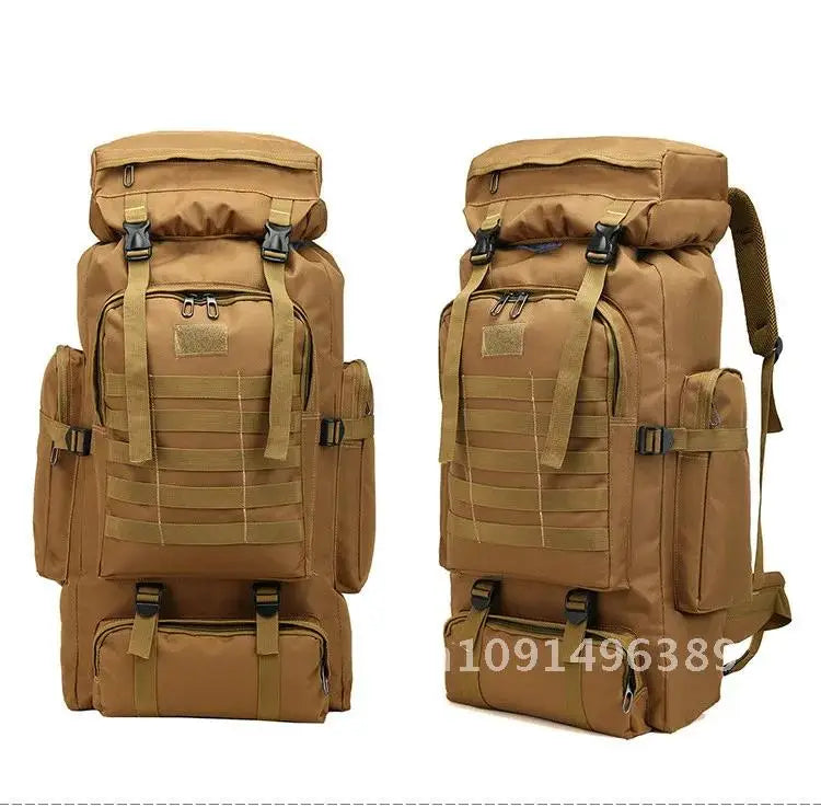 Outdoor Camouflage Men's Backpack, Large Space Waterproof Outdoor Military Backpack, Men's Travel Backpack, Hiking Backpack