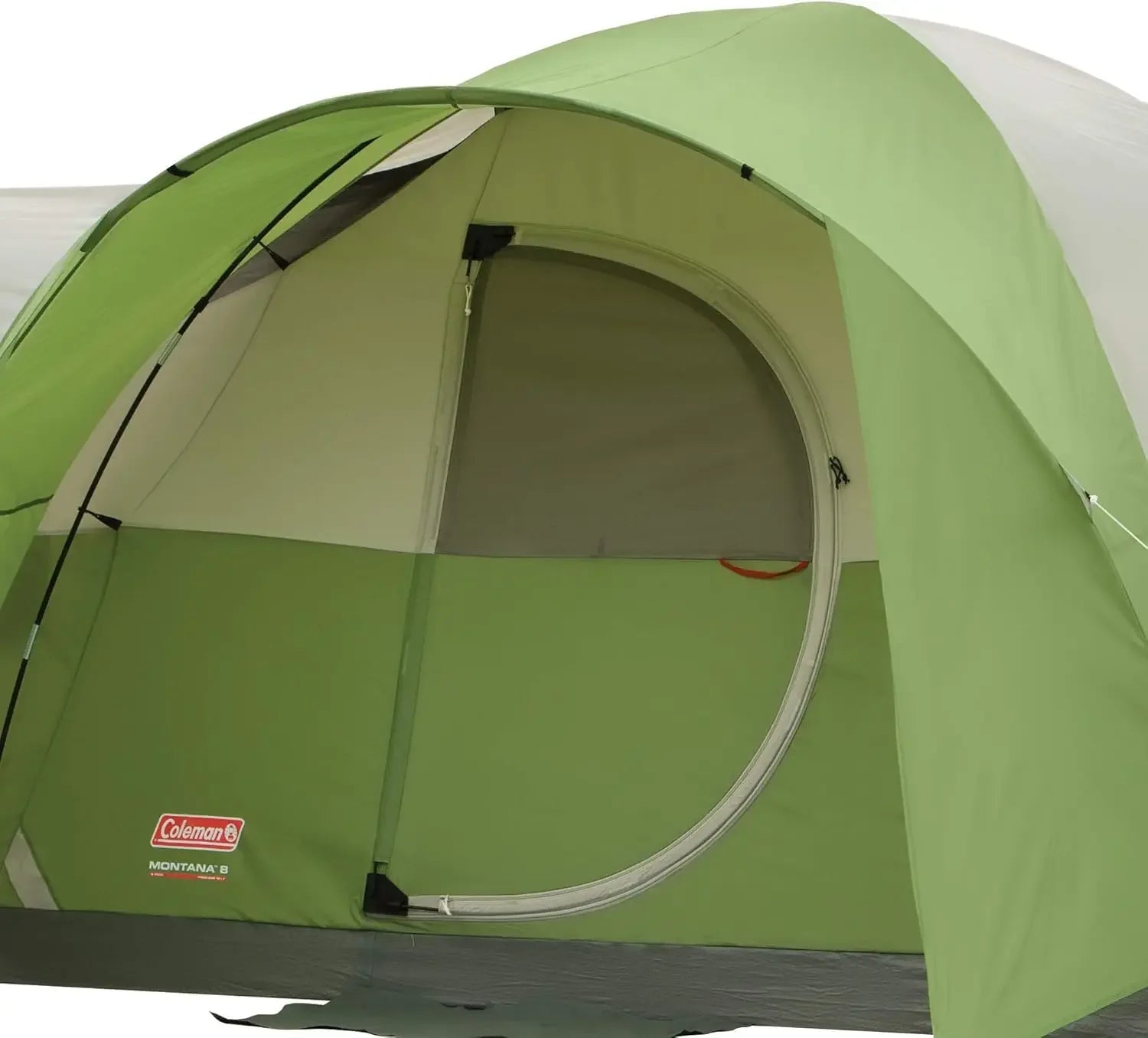 Coleman Montana Camping Tent, 6/8 Person Family Tent with Included Rainfly, Carry Bag, and Spacious Interior, Fits Multiple Quee