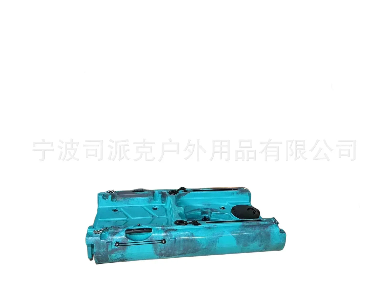 Single person splicing kayak, two person penguin foot pedal, fin foot pedal, plastic canoe, detachable and portable