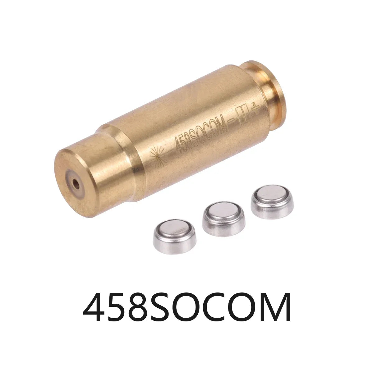 Tactical Red Laser Bore Sighter Boresighter 7MM 8MM .38 .45 .222 5.45x39 .303 7.62x39 7x57R 300WIN 6.5mm Bullet Snap Caps