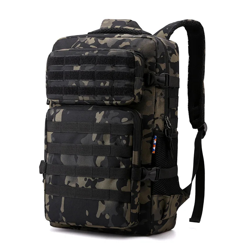 Outdoor Tactical Backpack Camouflage Mountaineering Backpacks Multifunctional Camping Rucksack Men Large Sport Shoulder Bag