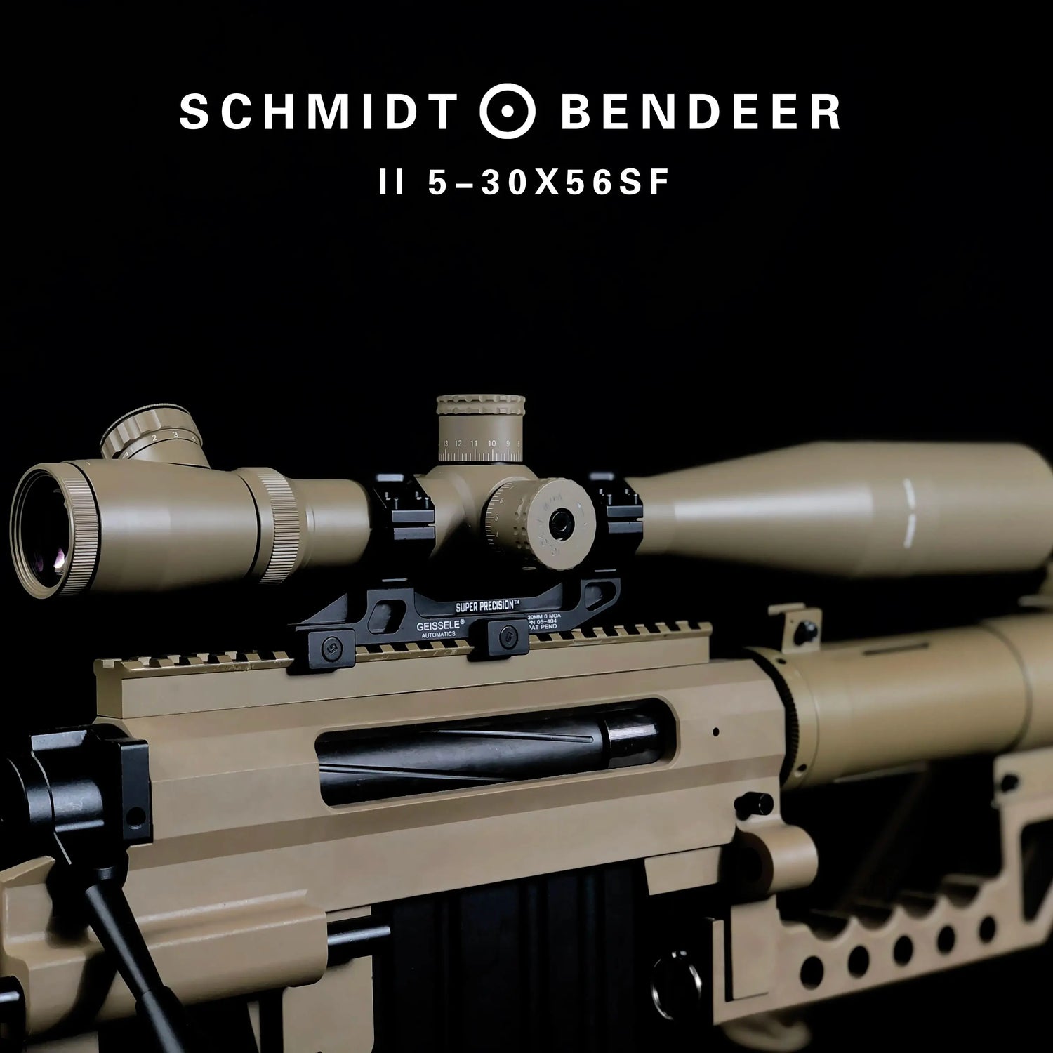 SCHMIDT BENDEER 5-30X56 SFIR Riflescope Hunting Side Parallax Turret Lock Reset  Sniper Scope Rifle Airsoft Gun Sight