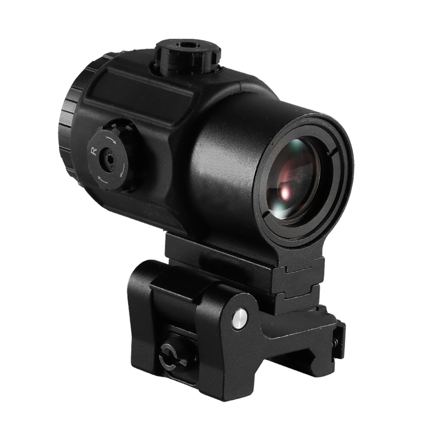 Tactical Airsoft G45 5X Magnifier 558 553 EXPS3 Red Dot Combo Scope Optics QD Mount Weaver Fit 20MM Rail Mount With Full Marking