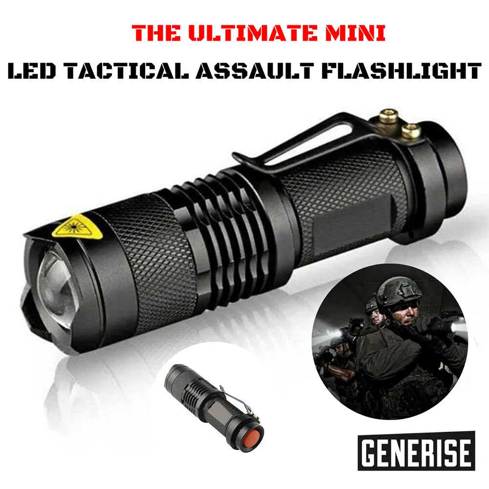 Mini Small Torch Handheld Powerful LED Tacticals Pocket Waterproof Flashlight Hot Sale Outdoor Travel Camping Hiking Lights Part