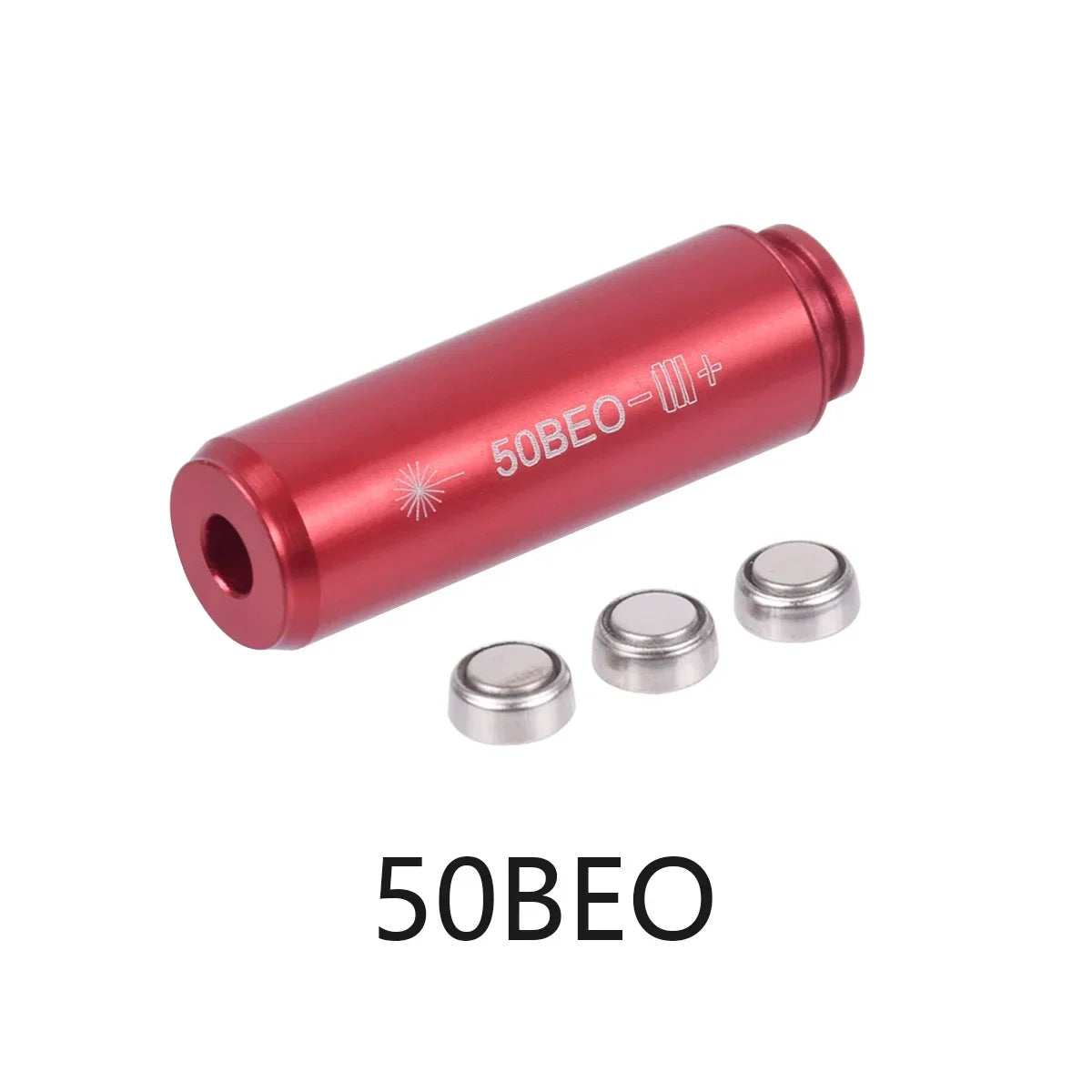 Tactical Red Laser Bore Sighter Boresighter 7MM 8MM .38 .45 .222 5.45x39 .303 7.62x39 7x57R 300WIN 6.5mm Bullet Snap Caps