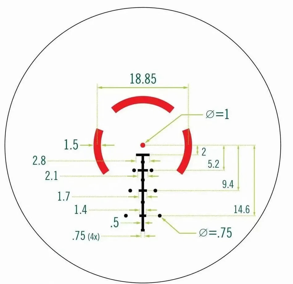 SPITFIRE Gen II 3X Prism Scope AR-BDC4 Reticle HD Lens Elements Night Vision Tacitical Hunting Reflex Rifle Scope Fit 20mm Rail