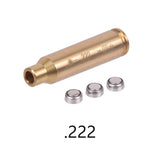 Tactical Red Laser Bore Sighter Boresighter 7MM 8MM .38 .45 .222 5.45x39 .303 7.62x39 7x57R 300WIN 6.5mm Bullet Snap Caps