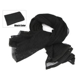 Camouflage Outdoor Scarf Tactical Mesh Breathbale Scarf Sniper Face Veil Camo Airsoft Hunting Cycling Hiking Neckerchief Mask