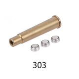 Tactical Red Laser Bore Sighter Boresighter 7MM 8MM .38 .45 .222 5.45x39 .303 7.62x39 7x57R 300WIN 6.5mm Bullet Snap Caps