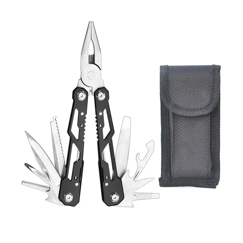 Outdoor Multitool Camping Portable Stainless Steel Edc Folding Multifunction Tools Emergency survival Knife Pliers