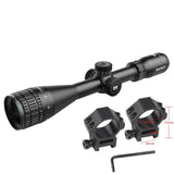 March HT4-16X44AOE Tactical Riflescope Spotting Rifle Scope Hunting Optical Collimator Airsoft Airgun Sight Red Green Cross