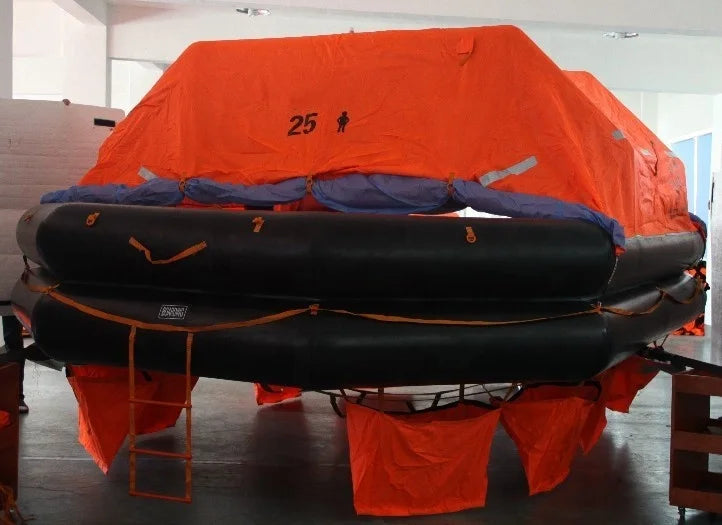 Custom OEM Marine Survival Open Reversible rafts inflatable life raft with 25 10 person liferaft