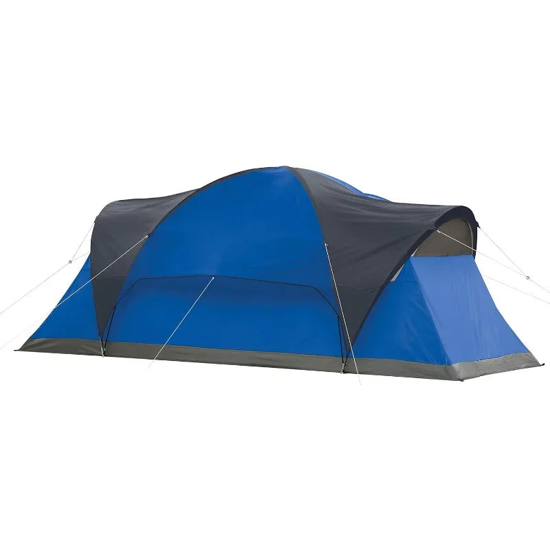 Coleman Montana Camping Tent, 8 Person Family Tent with Included Rainfly, Carry Bag, and Spacious Interior, Fits Multiple Queen