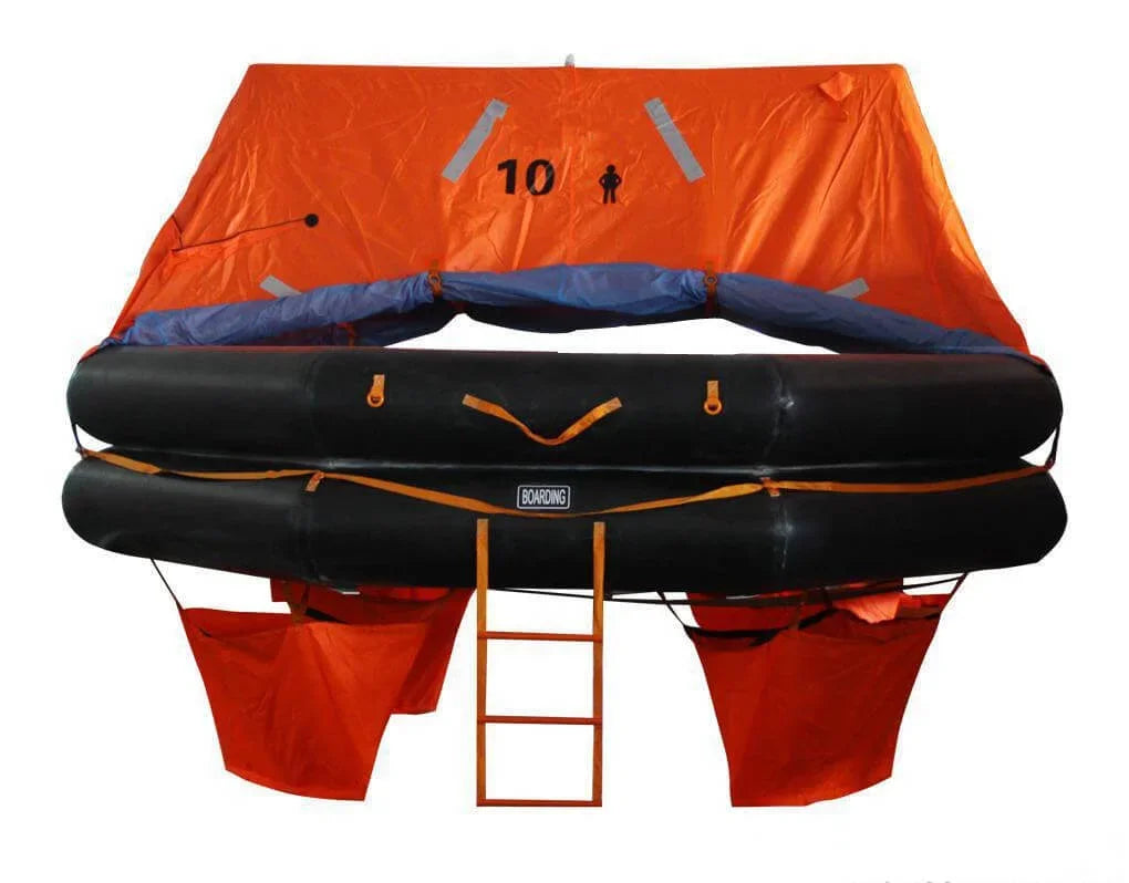 6 8 10 20 25 person Waterproof Neoprene Inflatable Floating Island Lake River marine rescue liferaft Life Raft