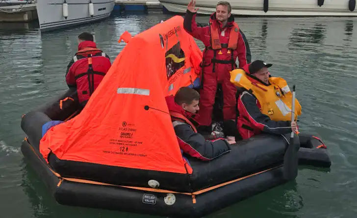 Custom OEM Marine Survival Open Reversible rafts inflatable life raft with 25 10 person liferaft