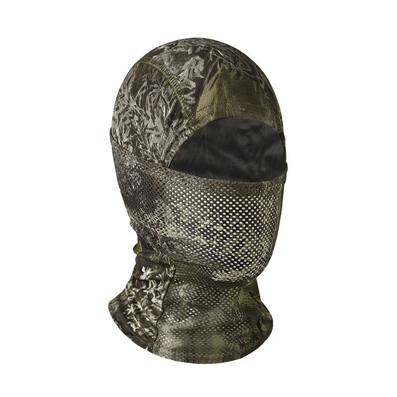 Camouflage Balaclava Hat Cycling Full Face Mask Outdoor Sports Hunting Hiking Ski Mask motorcycle Helmet Inner Cap  ﻿