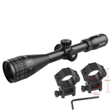 March HT4-16X44AOE Tactical Riflescope Spotting Rifle Scope Hunting Optical Collimator Airsoft Airgun Sight Red Green Cross