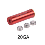 Tactical Red Laser Bore Sighter Boresighter 7MM 8MM .38 .45 .222 5.45x39 .303 7.62x39 7x57R 300WIN 6.5mm Bullet Snap Caps