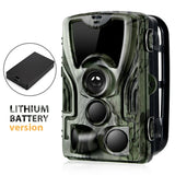 Outdoor Hunting Camera With 5000Mah Lithium Battery 16MP 1080P Trail Camera IP65 Photo Traps 0.3s 940nm Wild Camo Camera