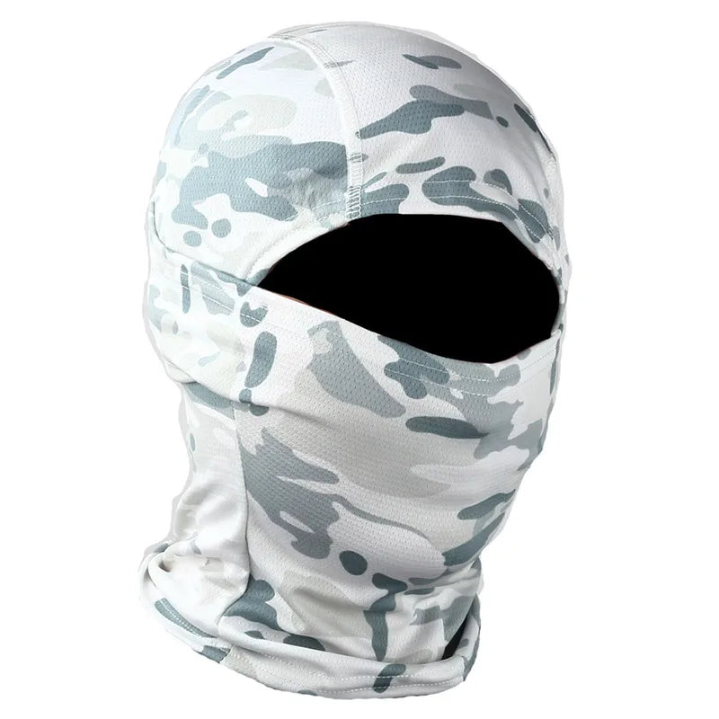 Camouflage Balaclava Hat Cycling Full Face Mask Outdoor Sports Hunting Hiking Ski Mask motorcycle Helmet Inner Cap  ﻿