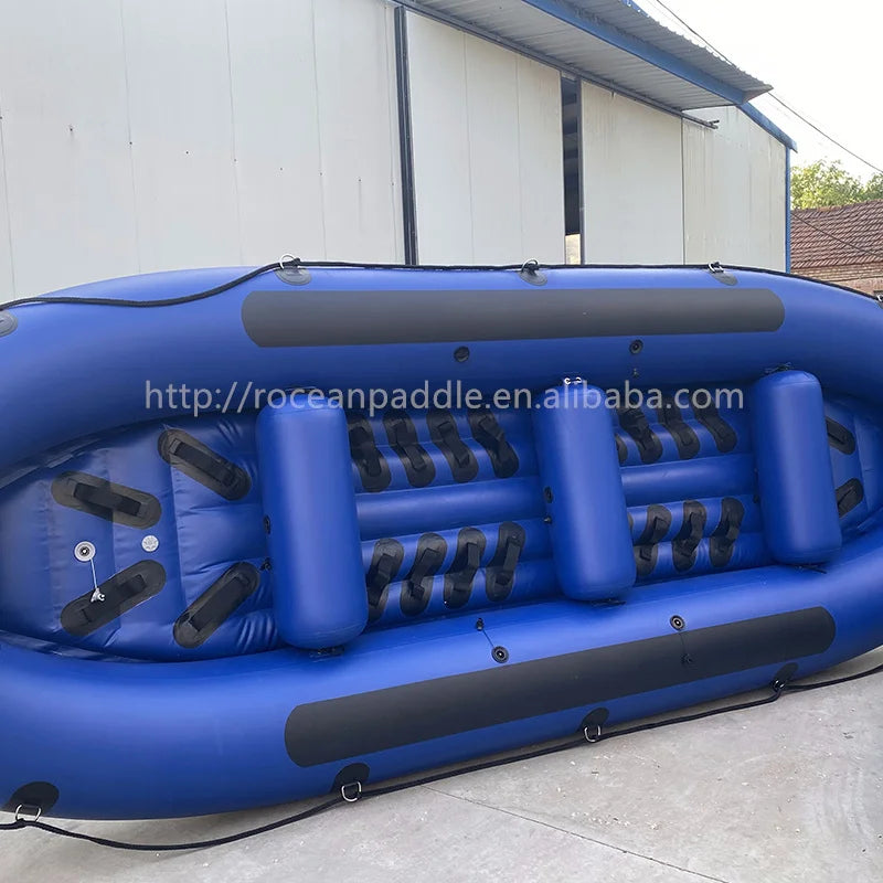 Inflatable rescue life boat fishing raft drifting Raft Floating Fishing Boat