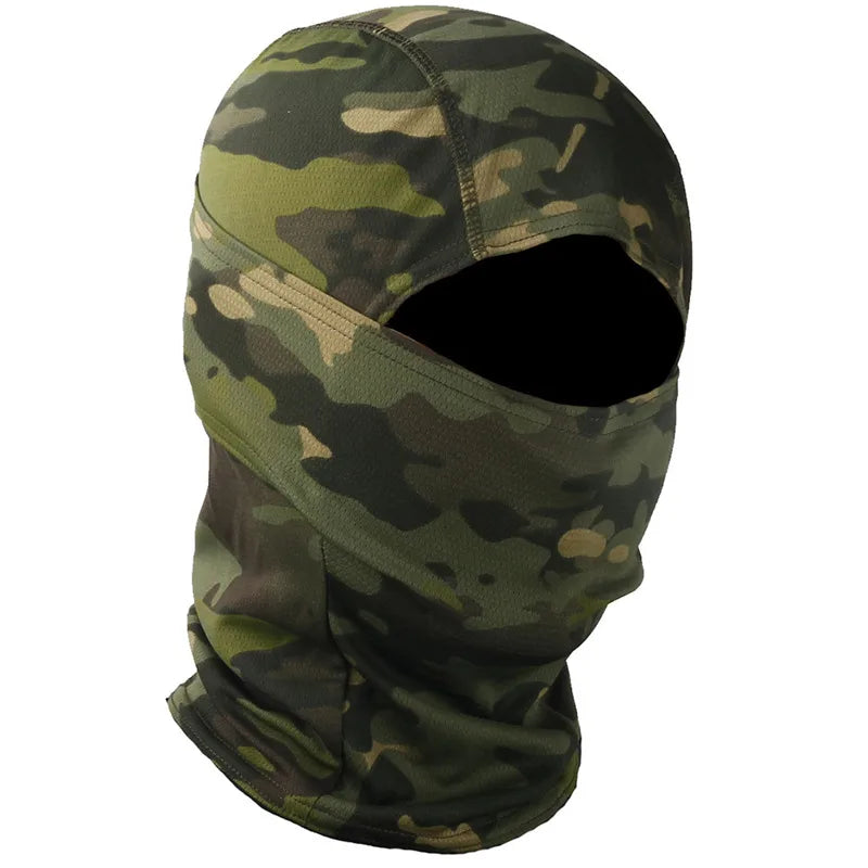 Camouflage Balaclava Hat Cycling Full Face Mask Outdoor Sports Hunting Hiking Ski Mask motorcycle Helmet Inner Cap  ﻿