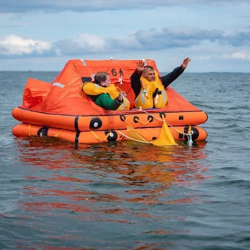 6 8 10 20 25 person Waterproof Neoprene Inflatable Floating Island Lake River marine rescue liferaft Life Raft