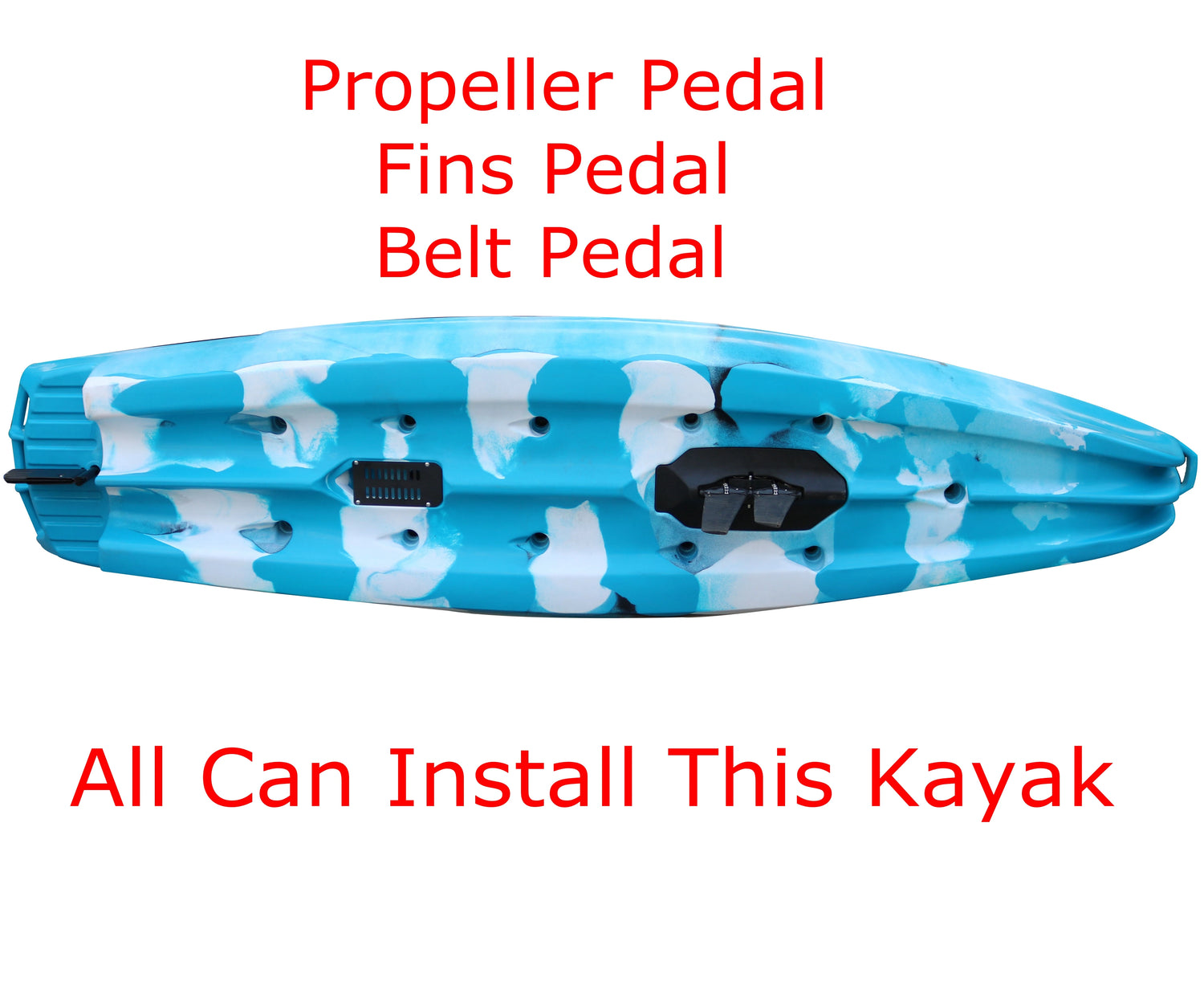 Best Fishing Kayak 2023 Experienced 13ft rotomolding Pedal Drive plastic fish kano canoe chinese factory install nativ rudder