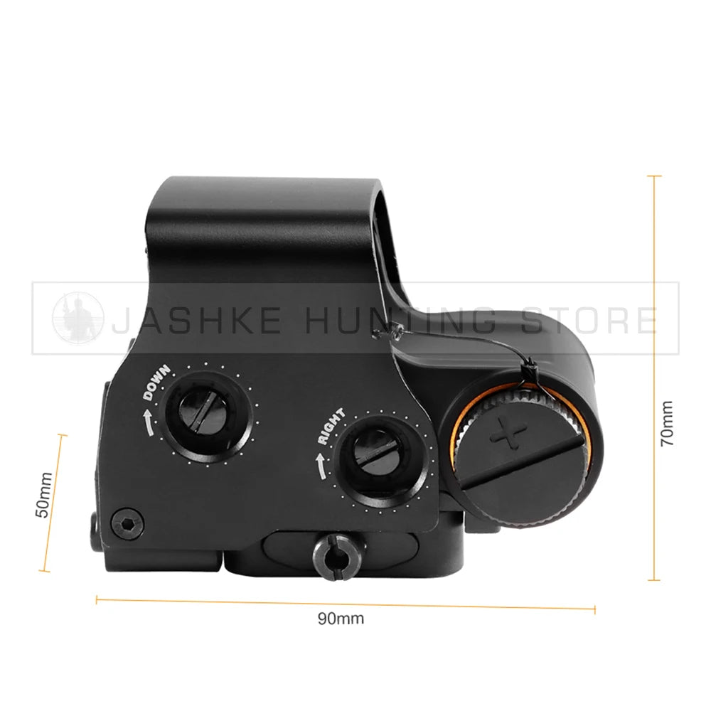 Tactical Airsoft G45 5X Magnifier 558 553 EXPS3 Red Dot Combo Scope Optics QD Mount Weaver Fit 20MM Rail Mount With Full Marking