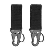 Outdoor Tactical Backpack Accessories Crochet Strap Buckles and Woven Strap Buckles 2 Pieces