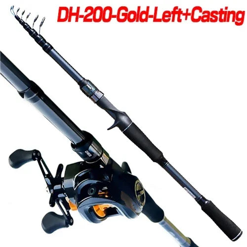 Ultralight Carbon Spinning Fishing Rod Combo 1.8m-3.0m Lure Pole M Action 2000 3000 4000Series Carp Feeder Reel for All Waters