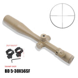 SCHMIDT BENDEER 5-30X56 SFIR Riflescope Hunting Side Parallax Turret Lock Reset  Sniper Scope Rifle Airsoft Gun Sight