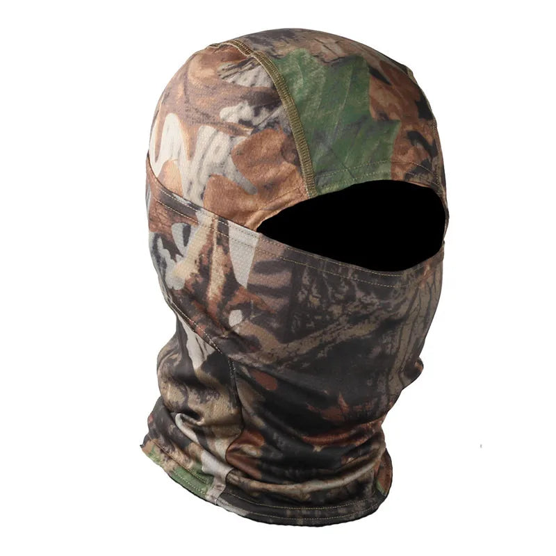 Camouflage Balaclava Hat Cycling Full Face Mask Outdoor Sports Hunting Hiking Ski Mask motorcycle Helmet Inner Cap  ﻿