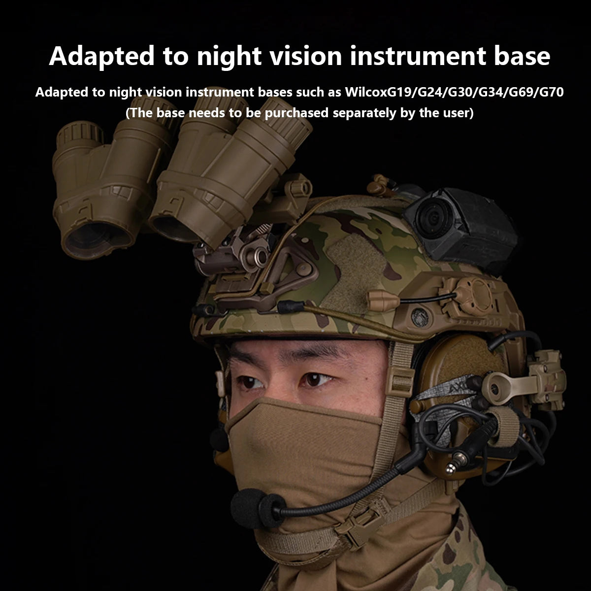 Tactical Nylon GPNVG 18 Night Vision Goggle With L4G24 Helmet NVG Mount Adapter DUMMY Model Hunting Fast Helmet Accessories