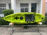 Single person splicing kayak, two person penguin foot pedal, fin foot pedal, plastic canoe, detachable and portable