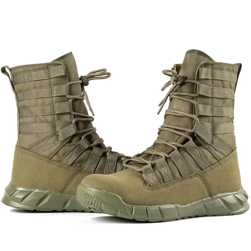 Combat Boot Green Desert Brown Boot Lightweight Training Boots Hiking Boots For Man Tactical Boots Bota Masculina