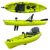 Single person splicing kayak, two person penguin foot pedal, fin foot pedal, plastic canoe, detachable and portable