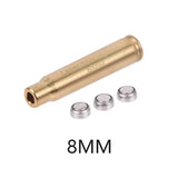 Tactical Red Laser Bore Sighter Boresighter 7MM 8MM .38 .45 .222 5.45x39 .303 7.62x39 7x57R 300WIN 6.5mm Bullet Snap Caps